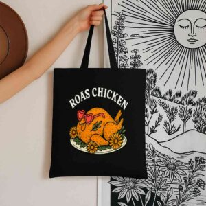 Tote Roast Chicken 6 Black