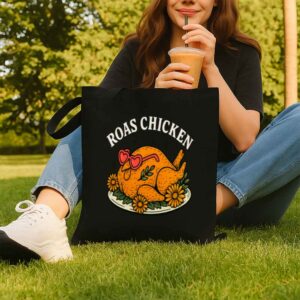 Tote Roast Chicken 8 Black