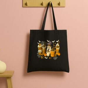 Tote Skeleton Coffee Cups 13 Black