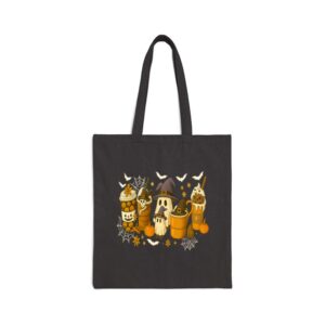 Tote Skeleton Coffee Cups 16 Black