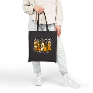 Tote Skeleton Coffee Cups 20 Black