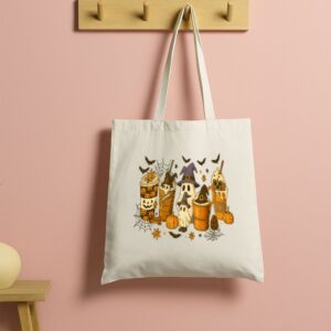 Tote Skeleton Coffee Cups 5 Natural
