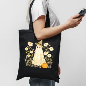 Witchy Ghost Halloween Tote Bag