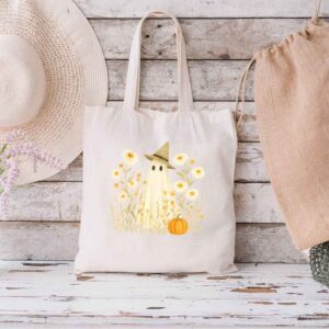 Tote Spooky Witchy 1 Natural