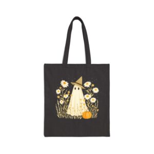 Tote Spooky Witchy 16 Black