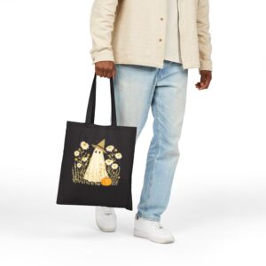 Tote Spooky Witchy 18 Black