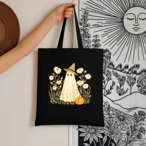Tote Spooky Witchy 6 Black