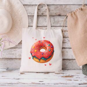 Tote Sweet Love Donut 1 Natural