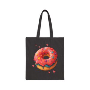 Tote Sweet Love Donut 16 Black