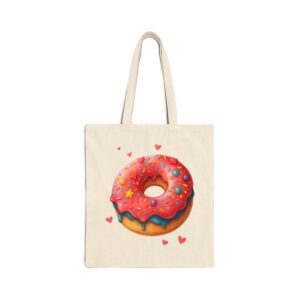 Tote Sweet Love Donut 18 Natural