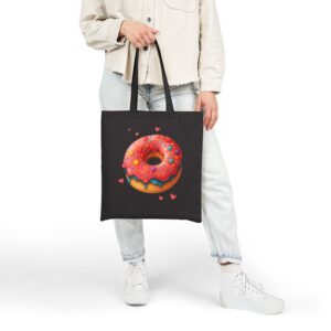 Tote Sweet Love Donut 20 Black