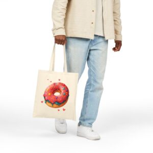 Tote Sweet Love Donut 20 Natural
