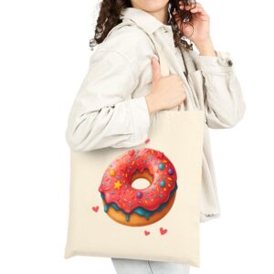 Tote Sweet Love Donut 21 Natural