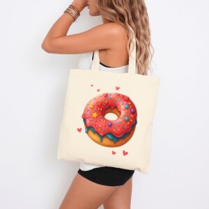 Tote Sweet Love Donut 4 Natural