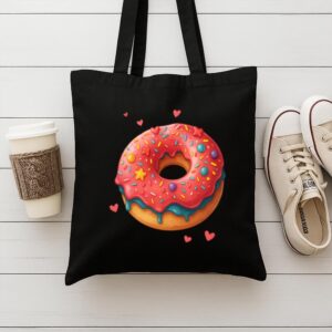 Tote Sweet Love Donut 9 Black