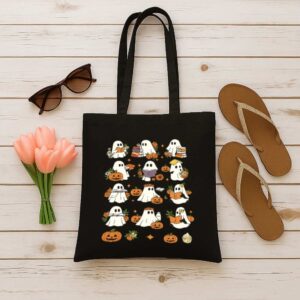 Tote Teaching My Boos Halloween 1 12 Black