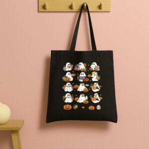 Tote Teaching My Boos Halloween 1 13 Black