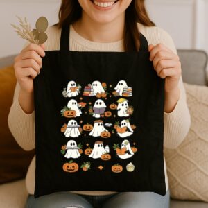 Tote Teaching My Boos Halloween 1 3 Black