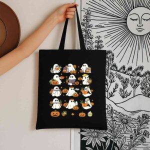Tote Teaching My Boos Halloween 1 6 Black