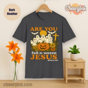 Tshirt Are You Fall O Ween Jesus Dark