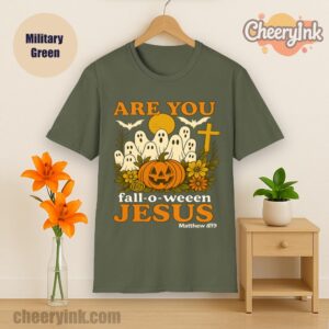 Tshirt Are You Fall O Ween Jesus Military