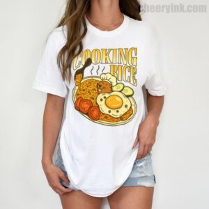 Tshirt Cooking Rice 1 T