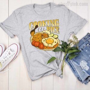 Tshirt Cooking Rice 15 T