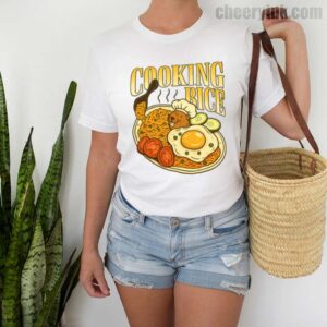 Tshirt Cooking Rice 2 T