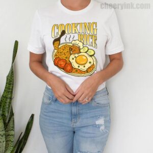 Tshirt Cooking Rice 4 T