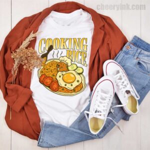 Tshirt Cooking Rice 44 T