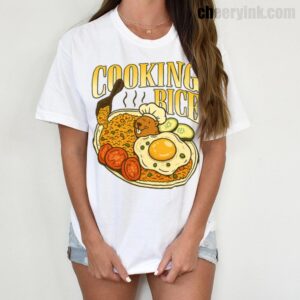 Tshirt Cooking Rice 6 T
