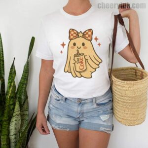 Tshirt Diet Coke Halloween Ghost Bow 2 T