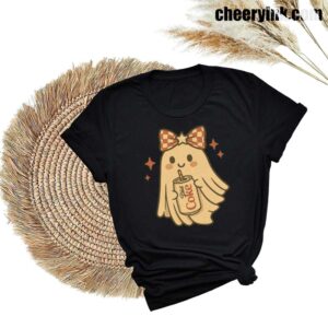 Tshirt Diet Coke Halloween Ghost Bow 27 T