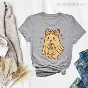 Tshirt Diet Coke Halloween Ghost Bow 33 T