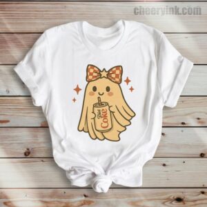 Tshirt Diet Coke Halloween Ghost Bow 36 T