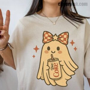 Tshirt Diet Coke Halloween Ghost Bow 39 T