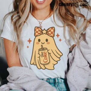 Tshirt Diet Coke Halloween Ghost Bow 42 T