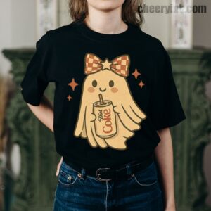 Tshirt Diet Coke Halloween Ghost Bow 7 T
