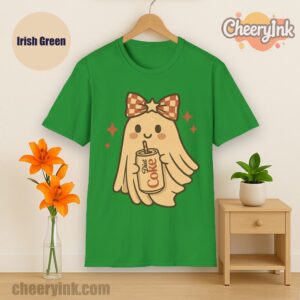 Tshirt Diet Coke Halloween Ghost Bow Irish