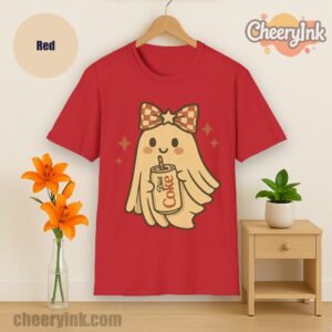 Tshirt Diet Coke Halloween Ghost Bow