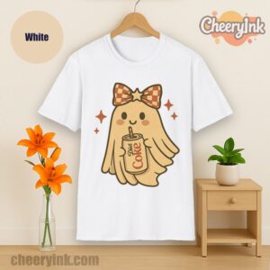 Tshirt Diet Coke Halloween Ghost Bow