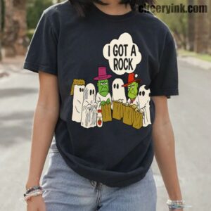 Tshirt I Got A Rock Ghost 10 T