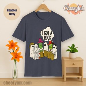 Tshirt I Got A Rock Ghost Heather