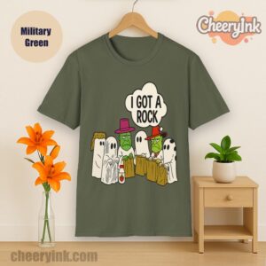 Tshirt I Got A Rock Ghost Military