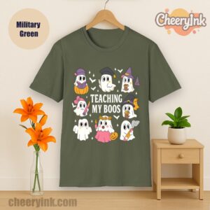 Tshirt Teaching My Boos Military