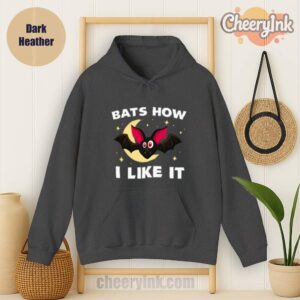 Hoodie Bats How I Like It Dark