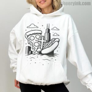 Hoodie Chicago Icons 1