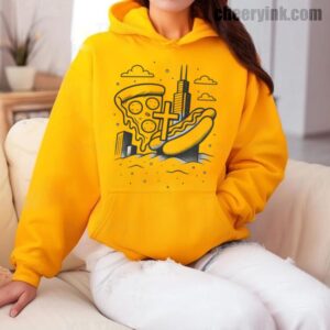 Hoodie Chicago Icons 10