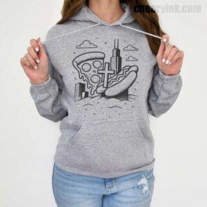 Hoodie Chicago Icons 19