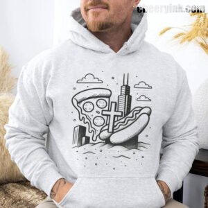 Hoodie Chicago Icons 29